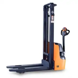 Xe Nâng Điện Stacker 1 Tấn (Người Dẫn Bộ) 